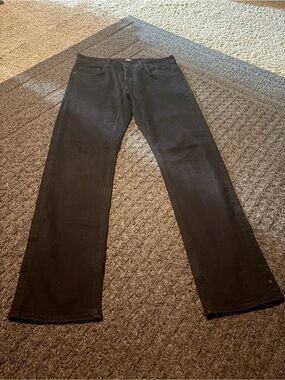 Lee Men's Black Classic Straight Leg Jeans.